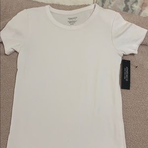 NWT XS White Jones NY T-shirt